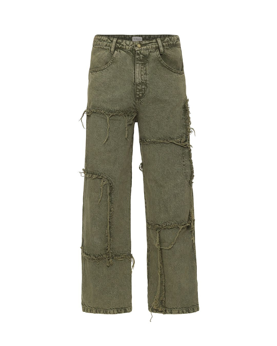 UNBOUND JEAN - ARMY GREEN