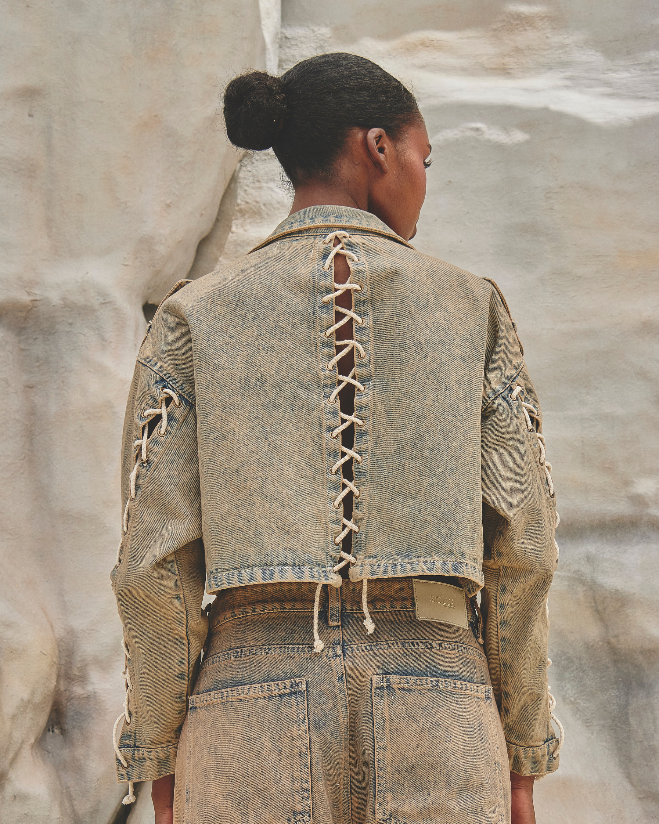 RIPPLE BLUE/ROSE GOLD - JACKET