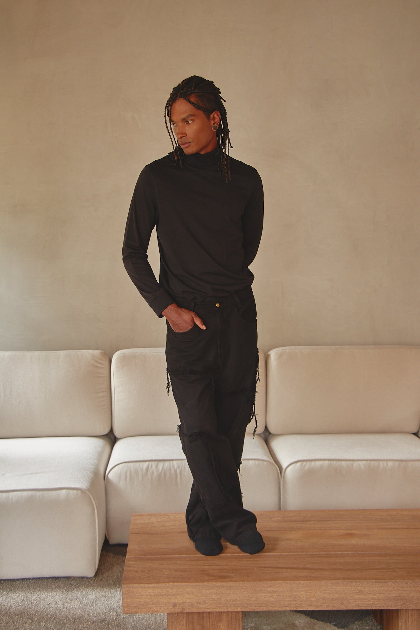 UNBOUND JEAN - BLACK